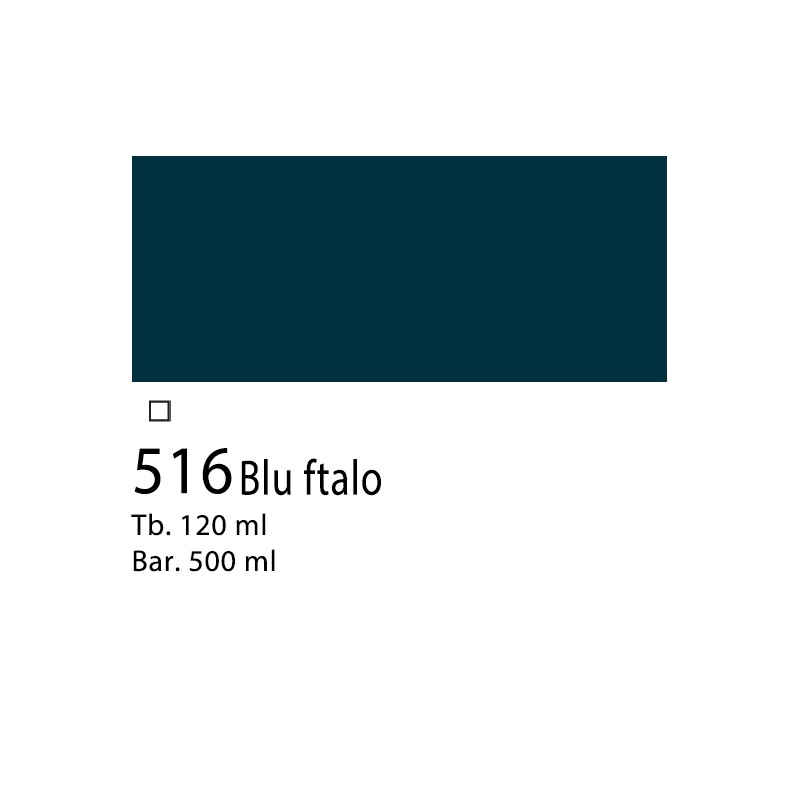 516 - Winsor & Newton Acrilico Galeria Blu Ftalo