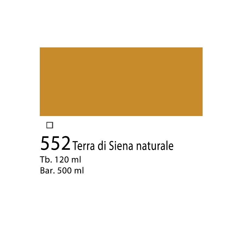 552 - Winsor & Newton Acrilico Galeria Terra Di Siena Naturale
