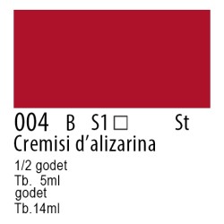 004 - Winsor & Newton Professional Cremisi d'alizarina