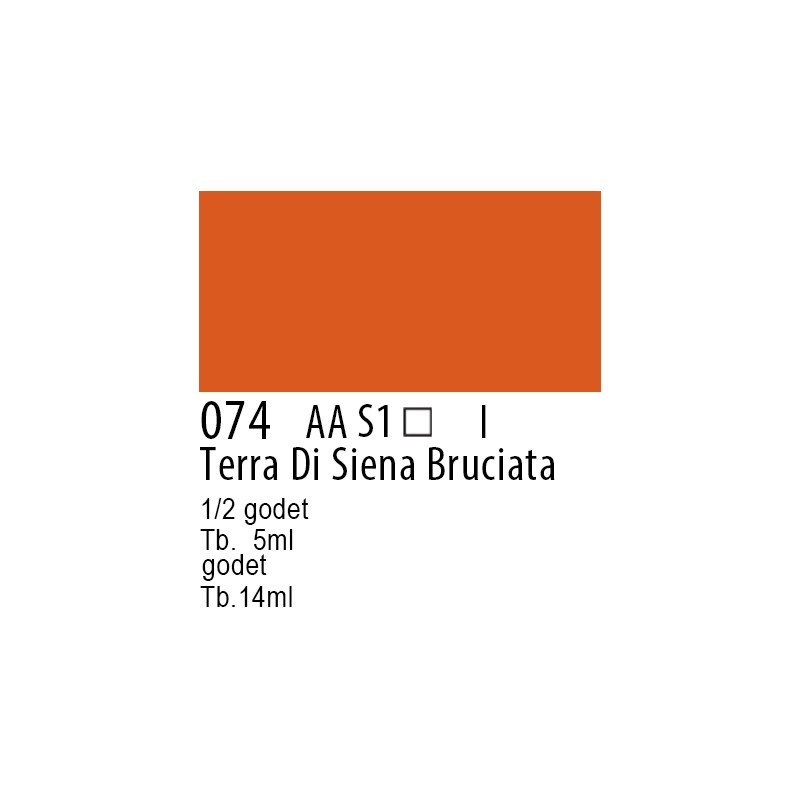 074 - Winsor & Newton Professional Terra di Siena bruciata