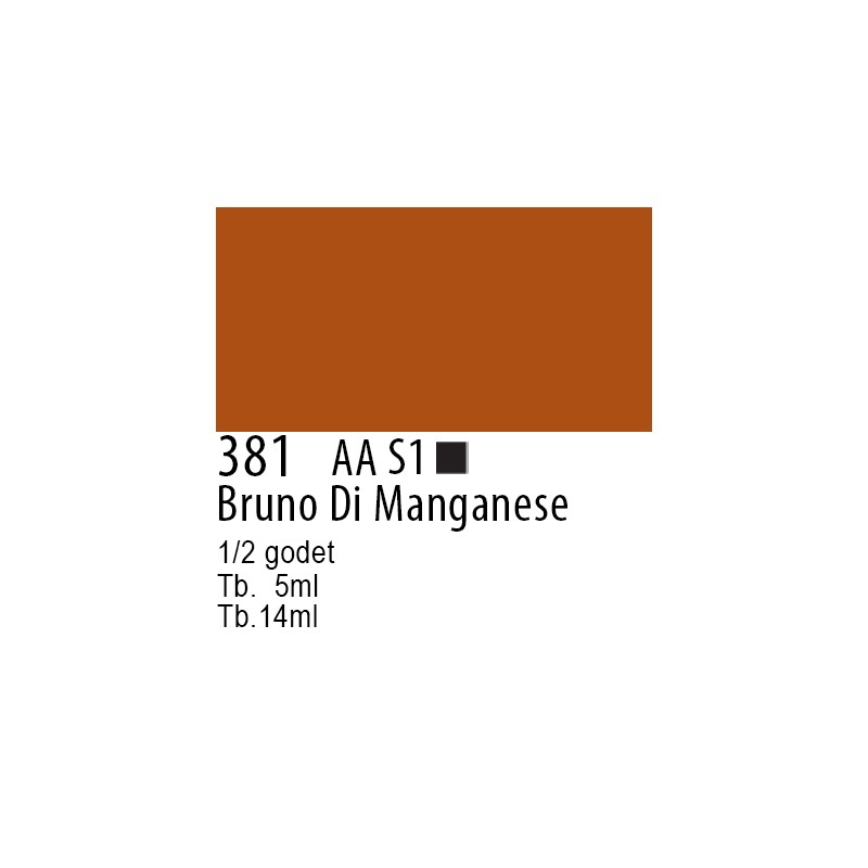 381 - Winsor & Newton Professional Bruno di manganese