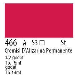 466 - Winsor & Newton Professional Cremisi d'alizarina permanente