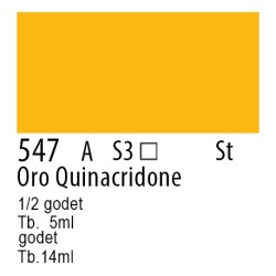 547 - Winsor & Newton Professional Oro quinacridone