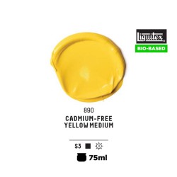 890 - Liquitex Bio Based Heavy Acrylic Giallo Medio Privo Di Cadmio
