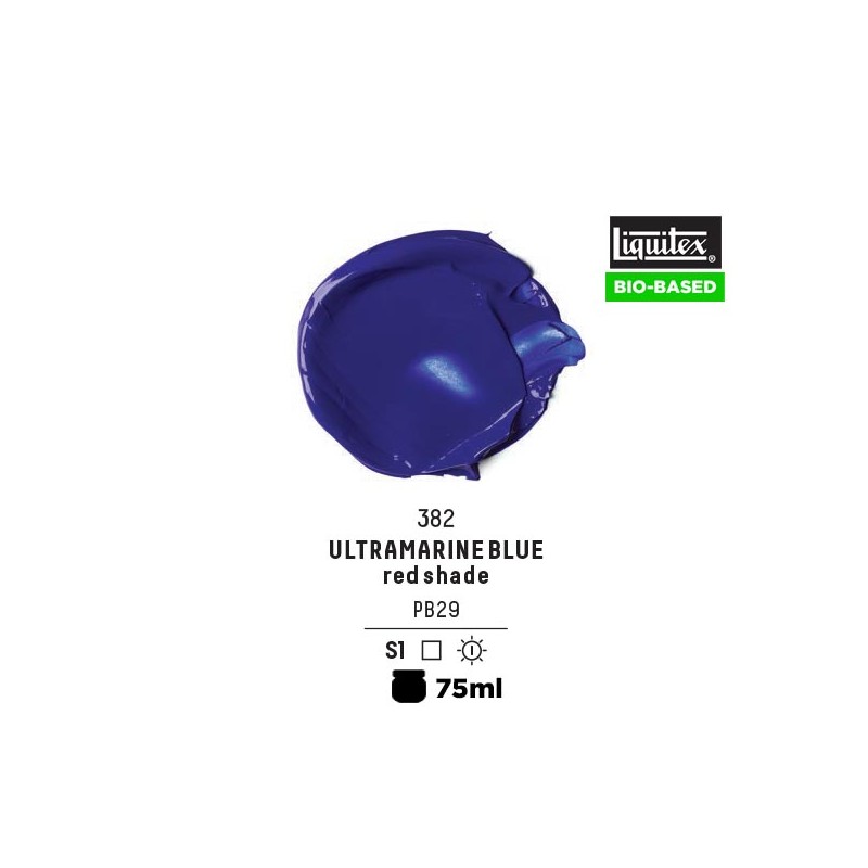 382 - Liquitex Bio Based Heavy Acrylic Oltremare Scuro