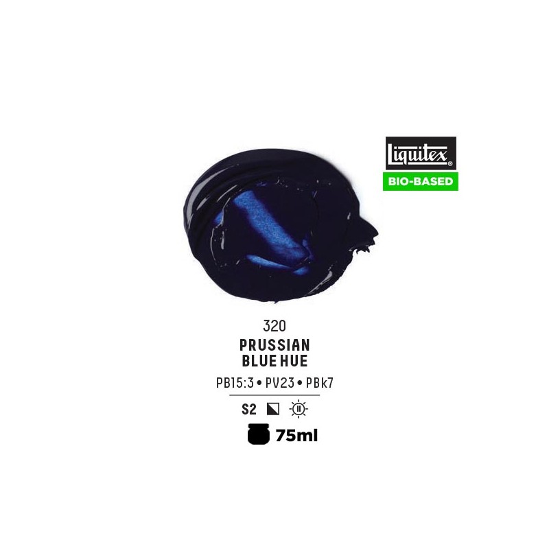 320 - Liquitex Bio Based Heavy Acrylic Blu Di Prussia Imititazione