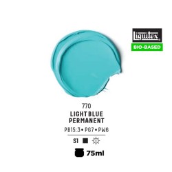 770 - Liquitex Bio Based Heavy Acrylic Blu Chiaro Permanente