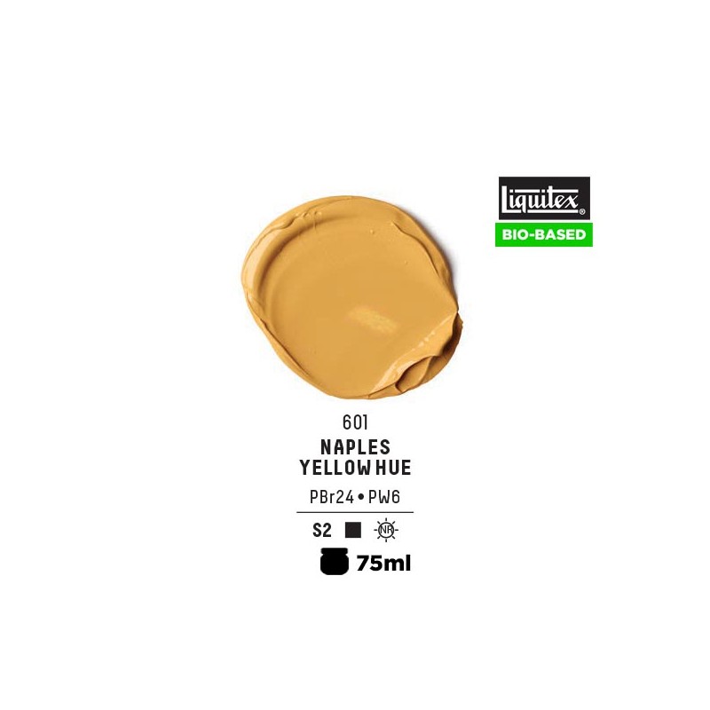 601 - Liquitex Bio Based Heavy Acrylic Giallo Di Napoli Imitazione
