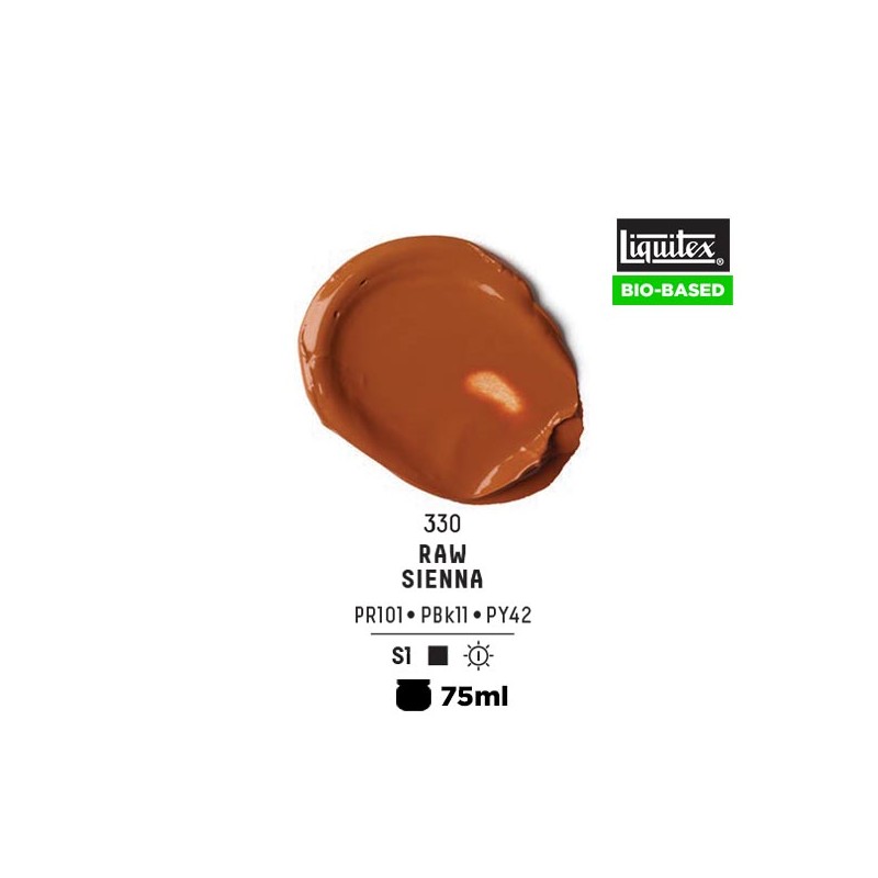 330 - Liquitex Bio Based Heavy Acrylic Terra Di Siena Naturale