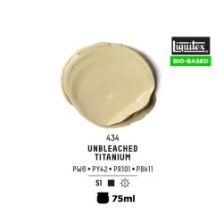 434 - Liquitex Bio Based Heavy Acrylic Titanio Non Decolorato