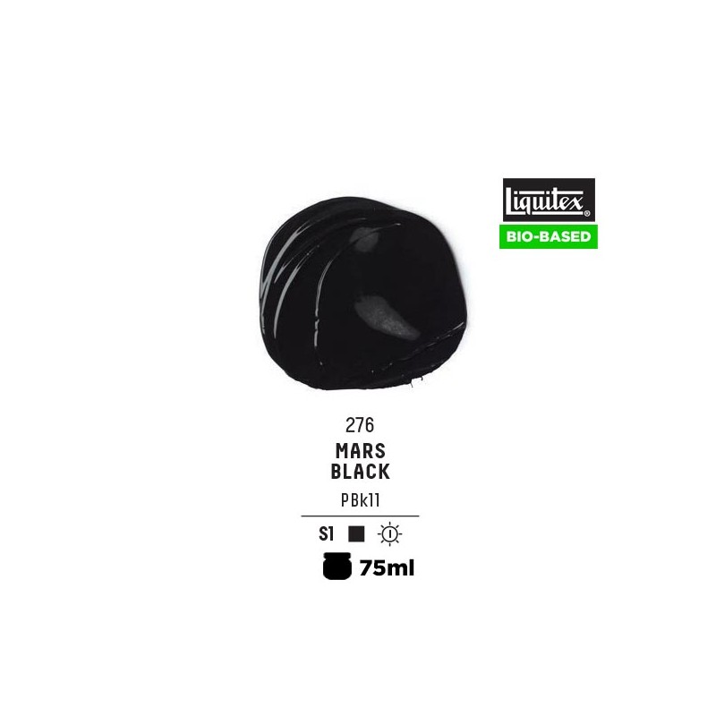 276 - Liquitex Bio Based Heavy Acrylic Nero Di Marte