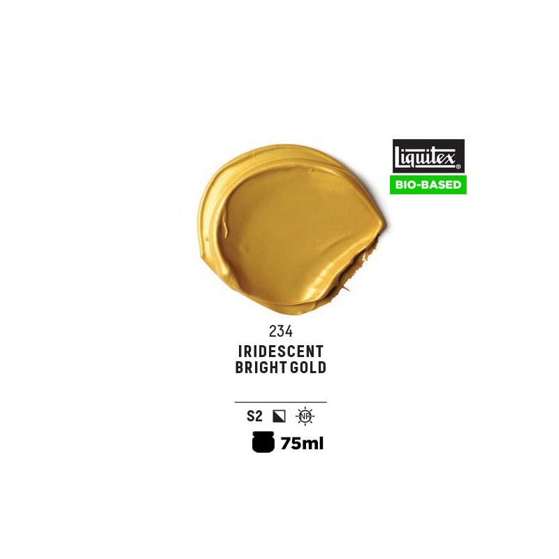 234 - Liquitex Bio Based Heavy Acrylic Oro Ricco Iridescente