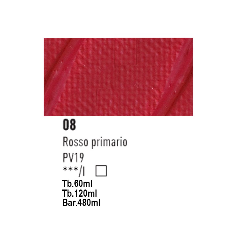 08 - Pebeo Origin Acrylics Rosso Primario