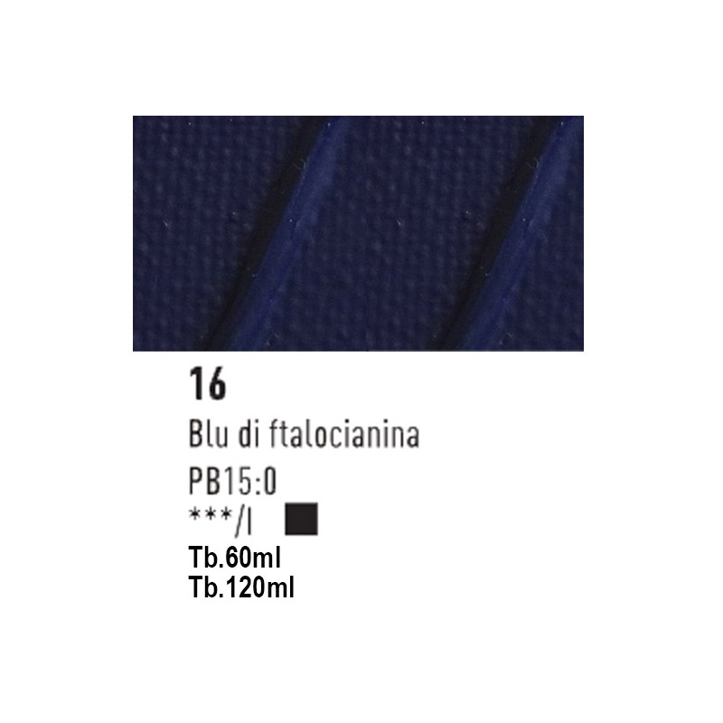 16 - Pebeo Origin Acrylics Blu Di Ftalocianina