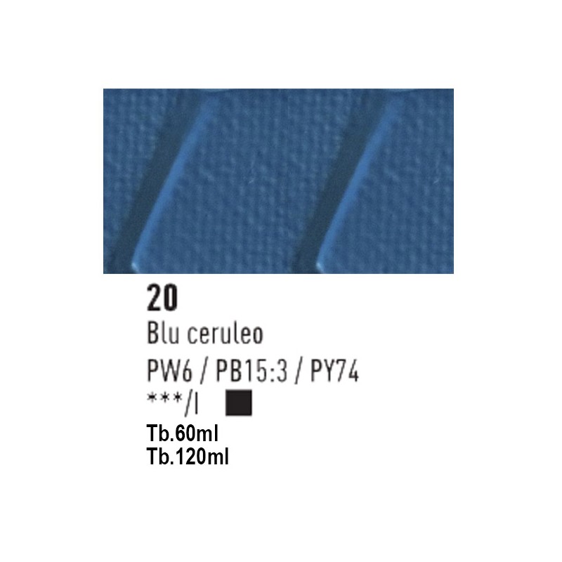 20 - Pebeo Origin Acrylics Blu Ceruleo