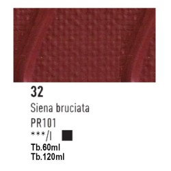 32 - Pebeo Origin Acrylics Siena Bruciata