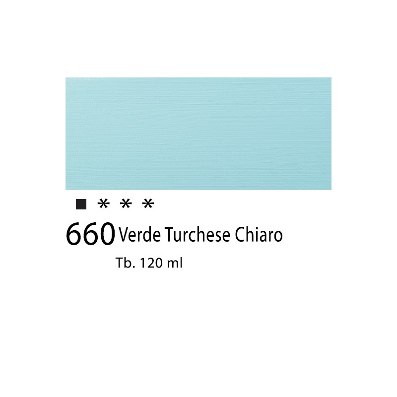 660 - Talens Amsterdam Acrylic Verde Turchese Chiaro