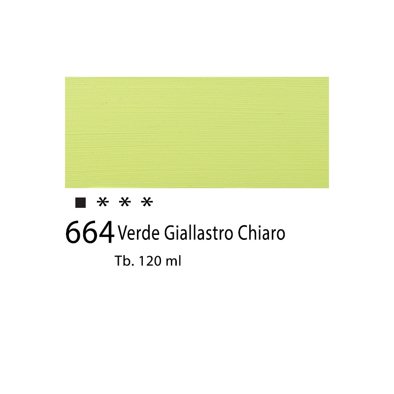 664 - Talens Amsterdam Acrylic Verde Giallastro Chiaro