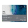 Winsor & Newton Acquerello Professional, Blocco Collato 4 lati, 20 Fogli, Grana Torchon, 300gr/Mq