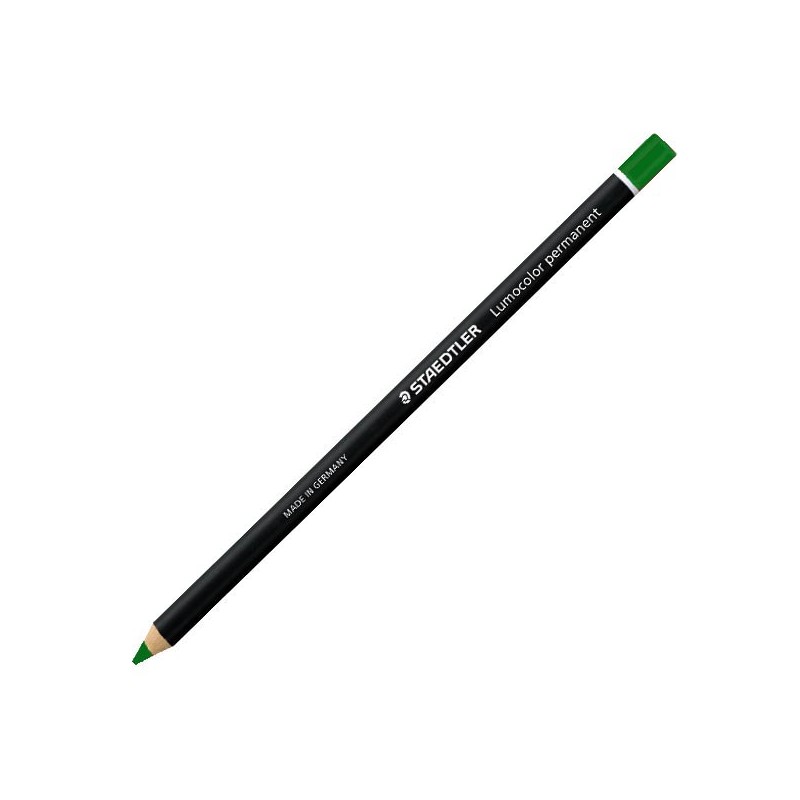 Staedtler Lumocolor permanent Glasochrom Matita Vetrografica Indelebile Verde