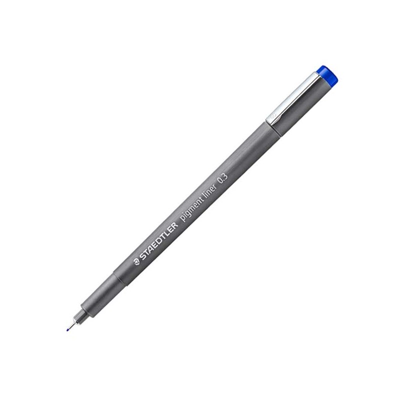 Staedtler Pigment Liner Blu Punta 0,3mm