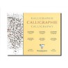 Clairefontaine Calligrafia, Blocco, Avorio, 25 fogli, Grana Liscia, 130gr/Mq