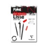 Clairefontaine Paint ON Lisse, Blocco Collato, Bianca, 25 fogli, Grana Liscia, 250gr/Mq