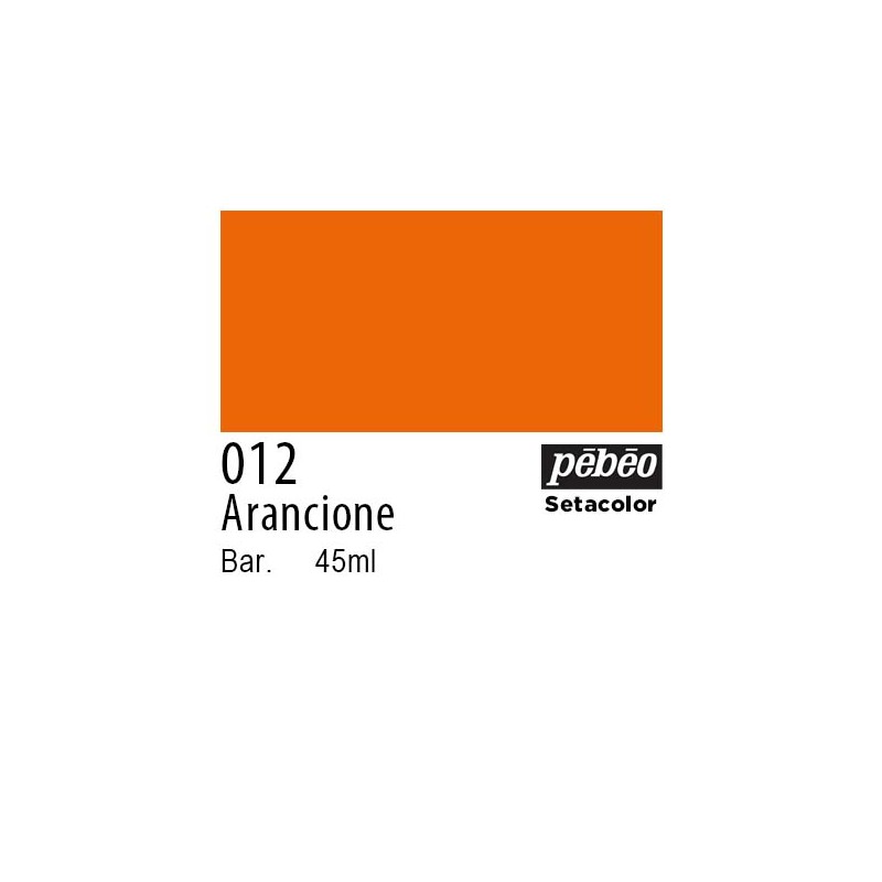 012 - Pebeo Setacolor Opaco Arancione