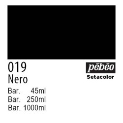 019 - Pebeo Setacolor Opaco Nero