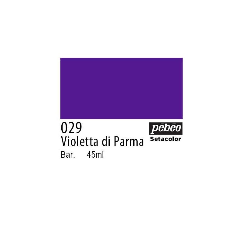 029 - Pebeo Setacolor Opaco Violetta Di Parma