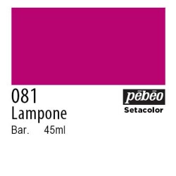 081 - Pebeo Setacolor Opaco Lampone