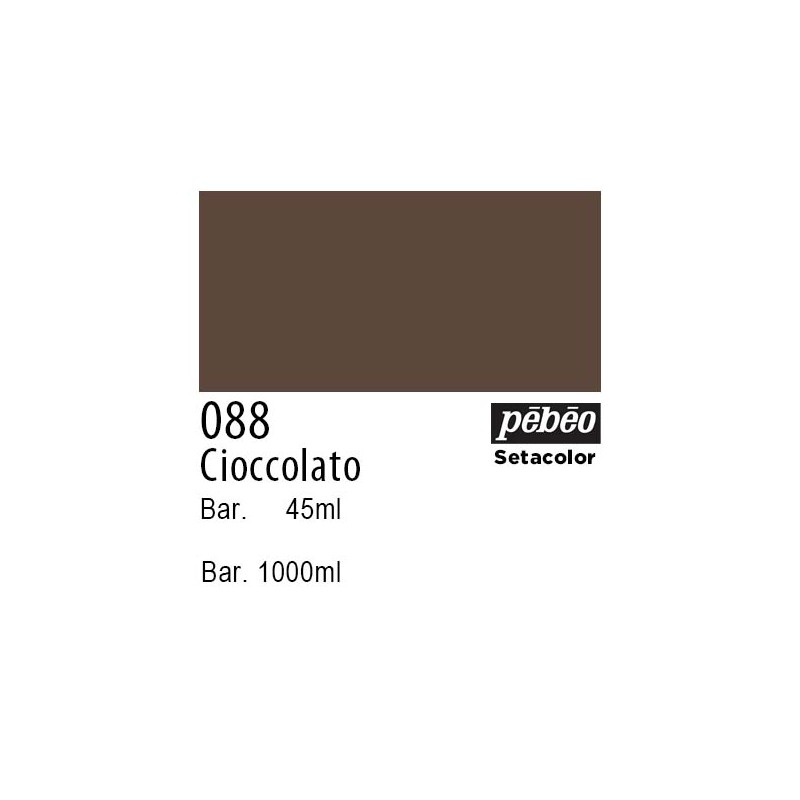 088 - Pebeo Setacolor Opaco Cioccolato