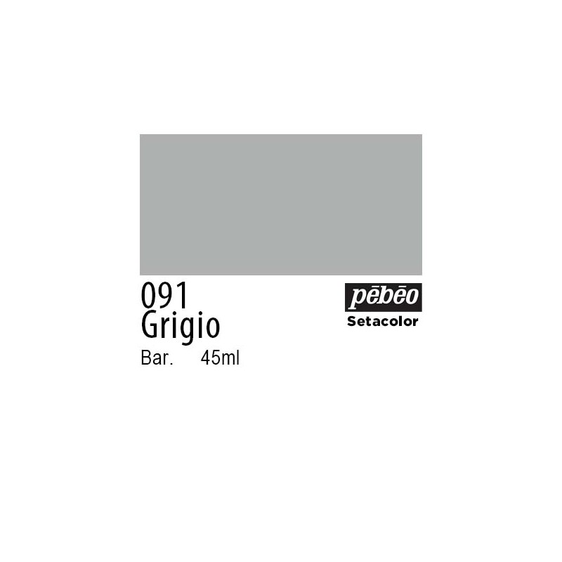 091 - Pebeo Setacolor Opaco Grigio