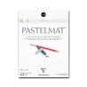 Clairefontaine Pastelmat n.3, Blocco collato 1 lato, 12 Fogli Bianchi, 360gr/Mq