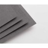 Clairefontaine Pastelmat n.6, Blocco collato 1 lato, 12 Fogli Antracite, 360gr/Mq