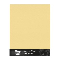 Clairefontaine Pastelmat Ranuncolo, confezione da 5 fogli, cm 50x70, 360gr/Mq