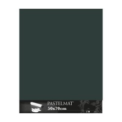 Clairefontaine Pastelmat Verde scuro, confezione da 5 fogli, cm 50x70, 360gr/Mq