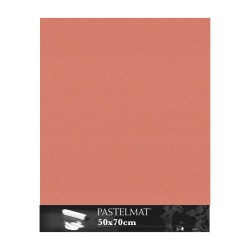Clairefontaine Pastelmat Sanguigno, confezione da 5 fogli, cm 50x70, 360gr/Mq