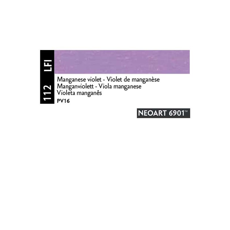 112 - Caran d'Ache Pastello Neoart 6901 Viola manganese
