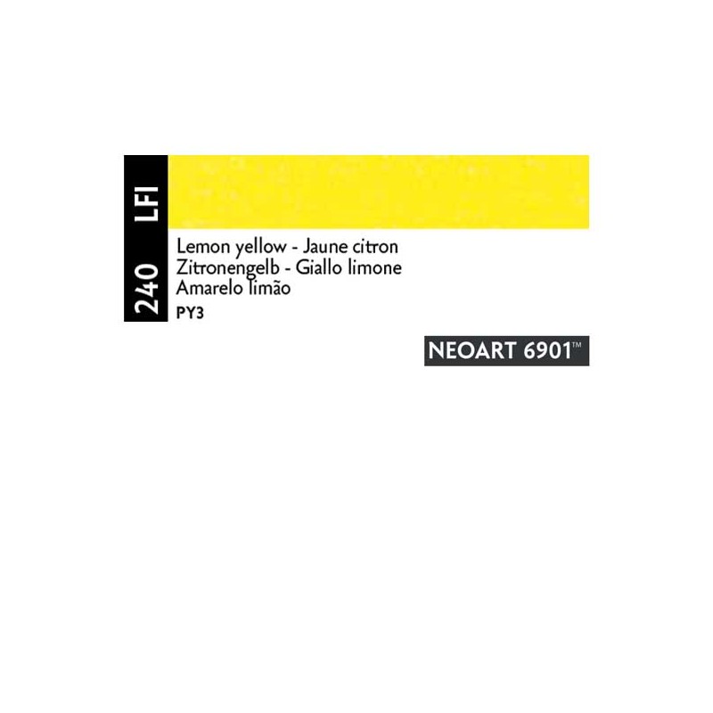 240 - Caran d'Ache Pastello Neoart 6901 Giallo limone