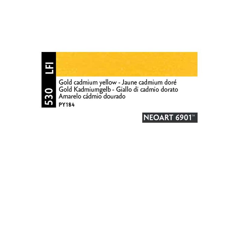 530 - Caran d'Ache Pastello Neoart 6901 Giallo cadmio dorato