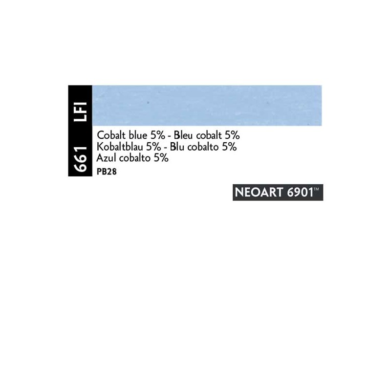 661 - Caran d'Ache Pastello Neoart 6901 Cobalto 5%