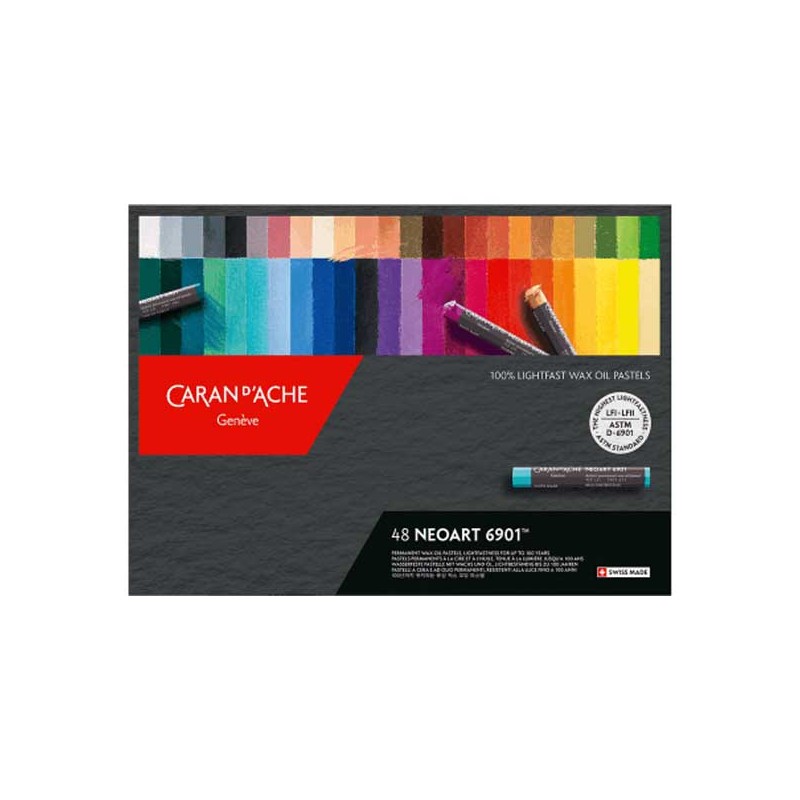 Caran d'Ache Neoart 48 Pastelli a cera e olio