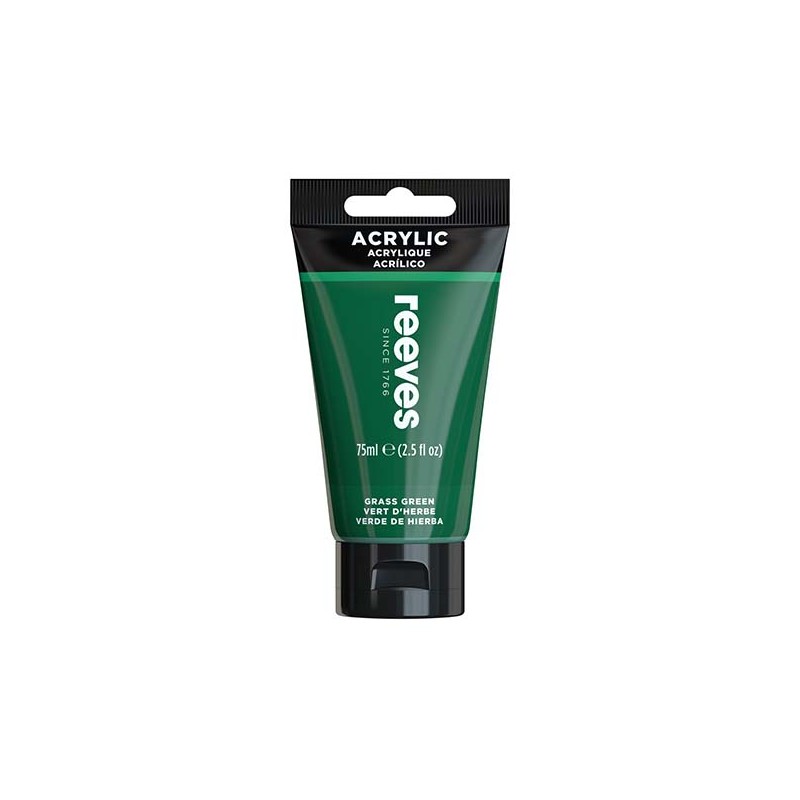 Reeves Acrilico Verde Prato 75ml