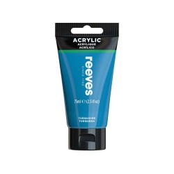 Reeves Acrilico Turchese 75ml