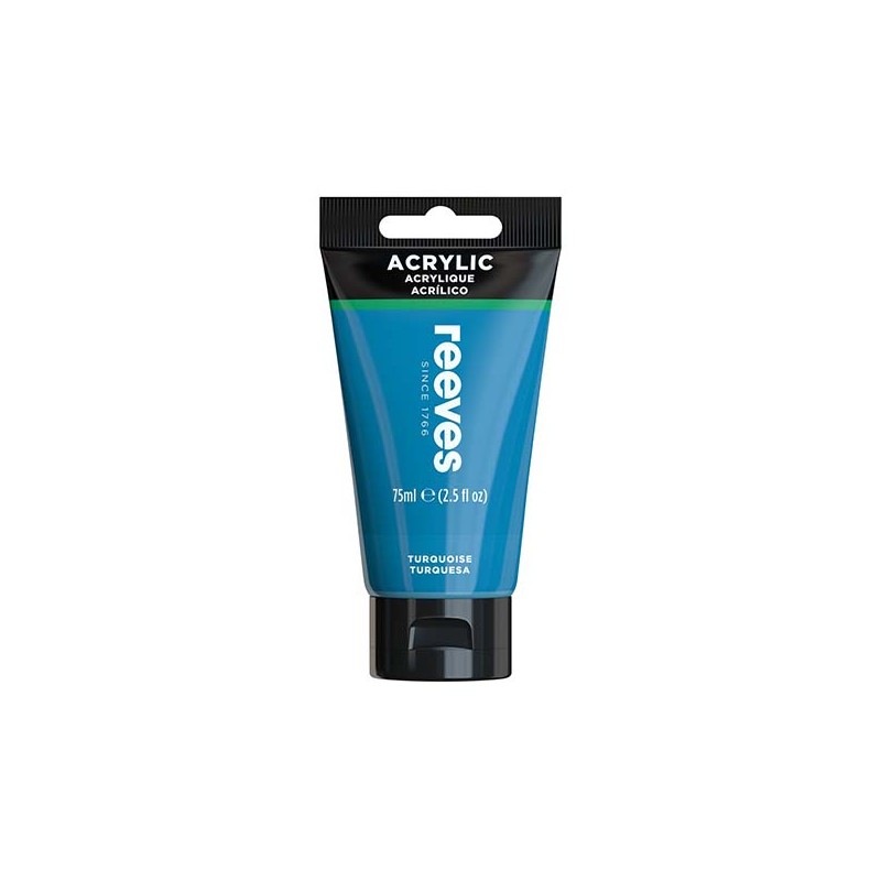 Reeves Acrilico Turchese 75ml