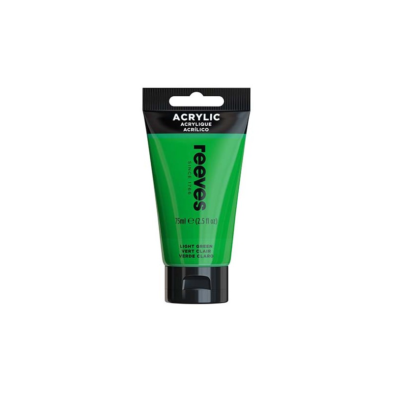 Reeves Acrilico Verde Chiaro 75ml