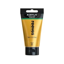 Reeves Acrilico Oro 75ml