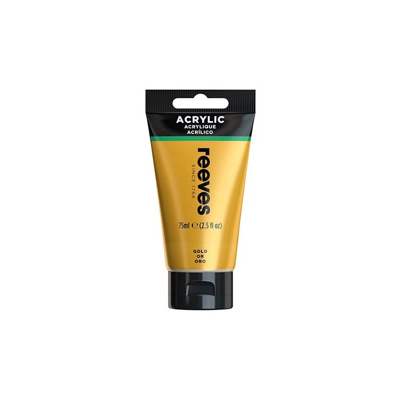 Reeves Acrilico Oro 75ml