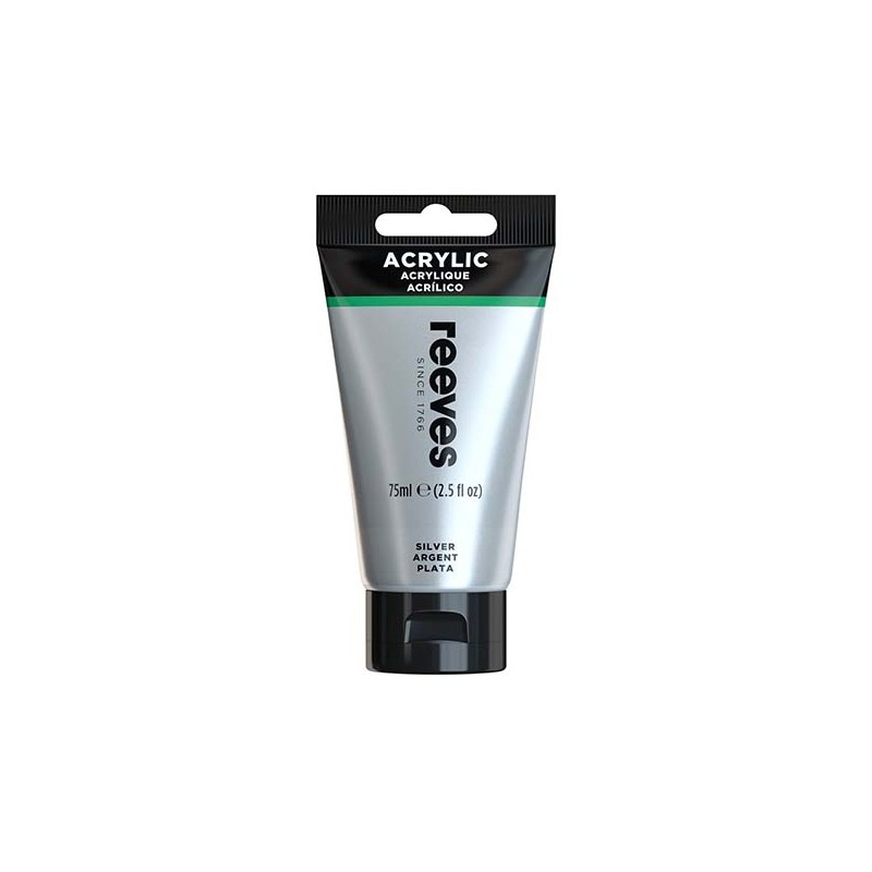 Reeves Acrilico Argento 75ml